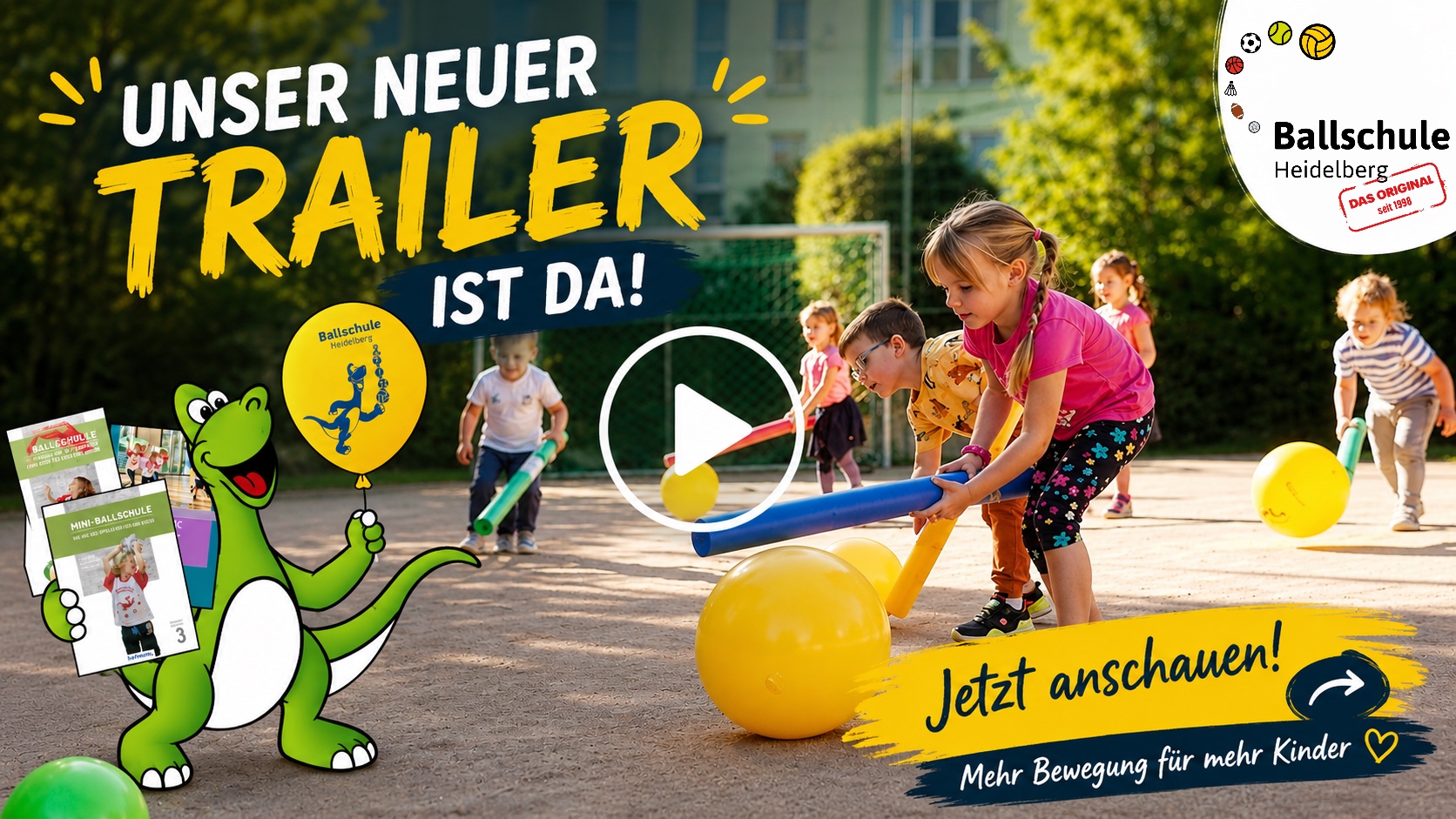Unser neuer Ballschul-Trailer ist da!